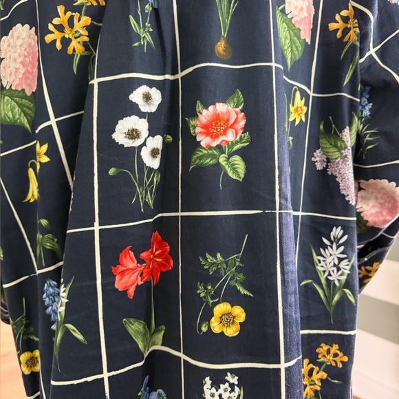 Tuckernuck Botanical Garden dress with stand up collar XL - Picture 2 of 9